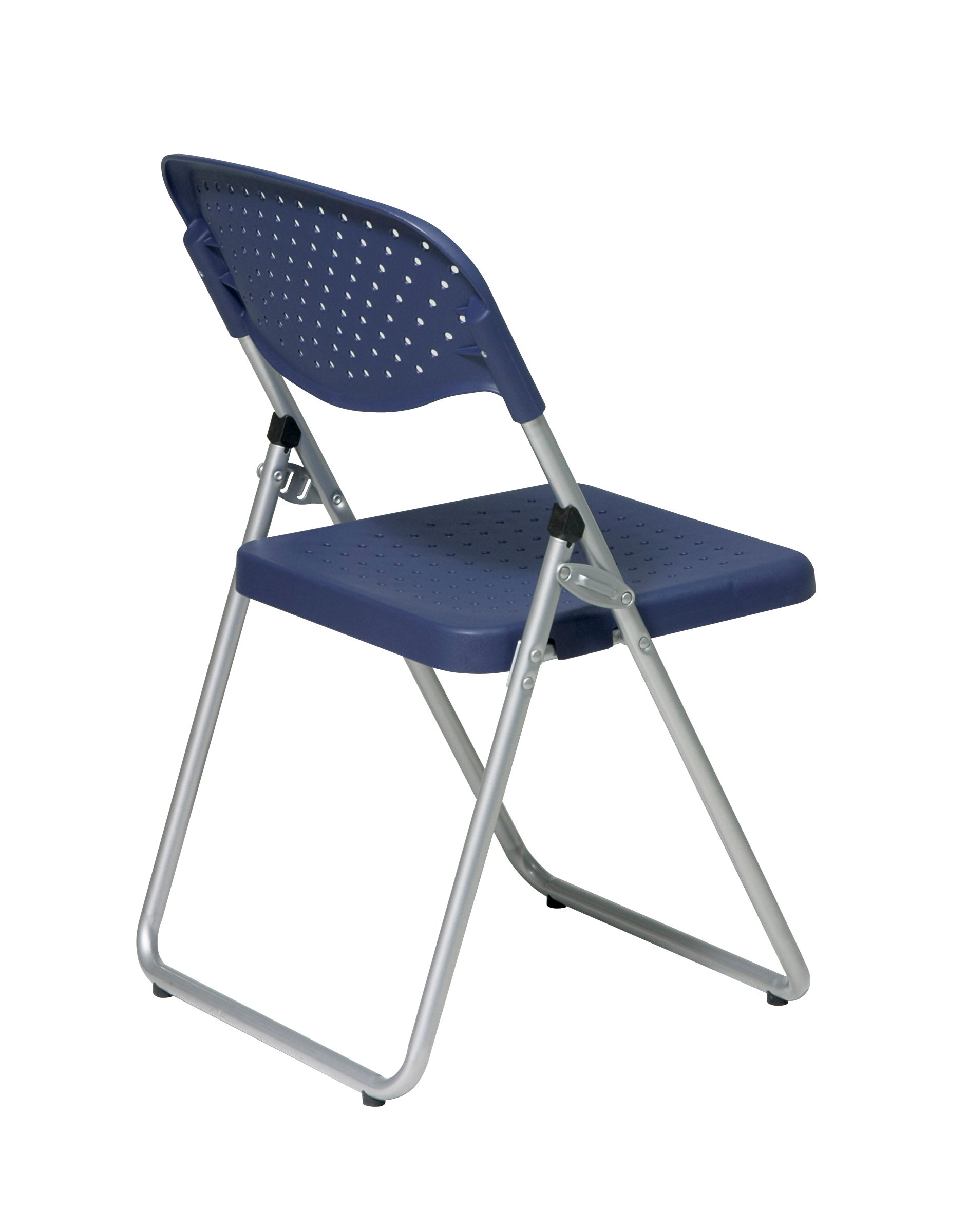 Folding Chair with Plastic Seat and Back